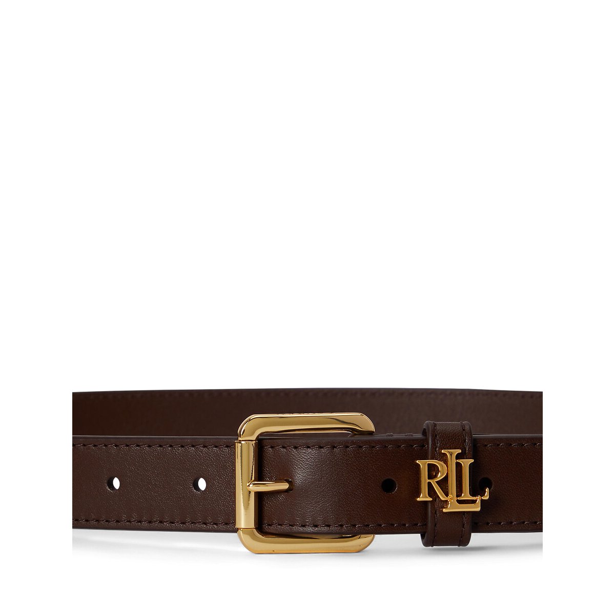 Ceinture en cuir marron, LAUREN RALPH LAUREN