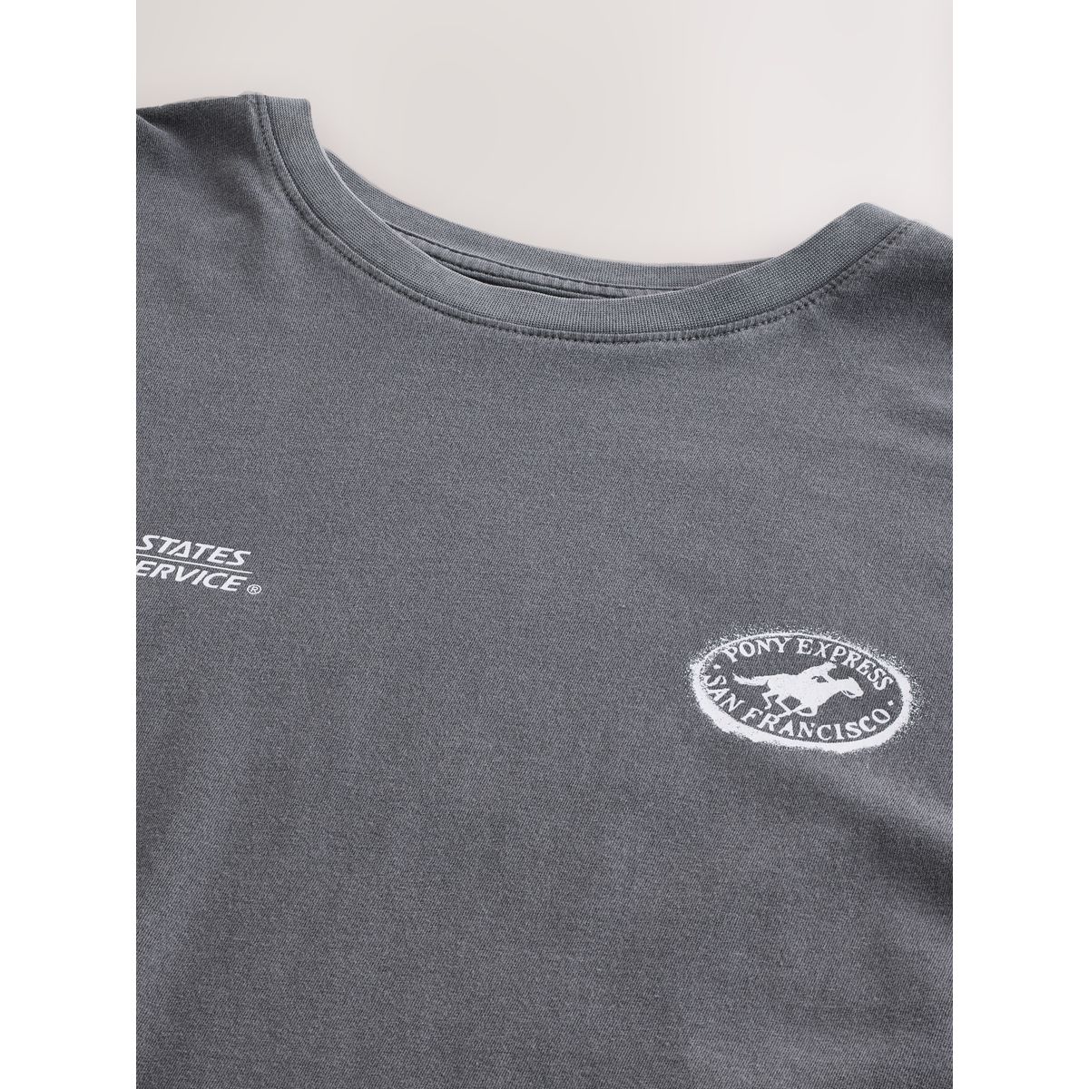 T-shirt motif us postal service sous licence timbres gris, NEXT