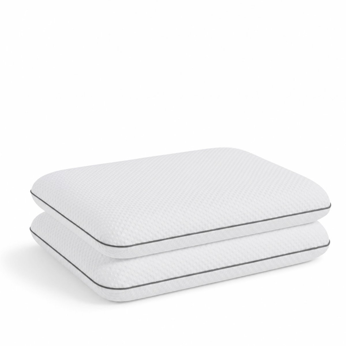 Lot de 2 oreillers à mémoire de forme- NEO blanc, DRAWER