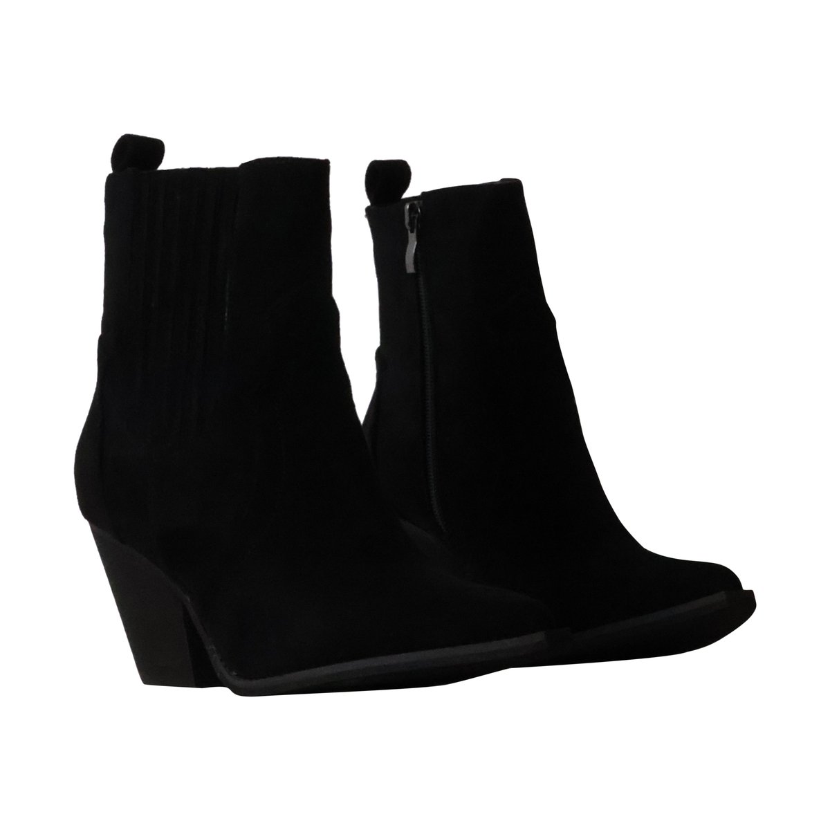 Bottines à Talon Zip noir, ENZA NUCCI