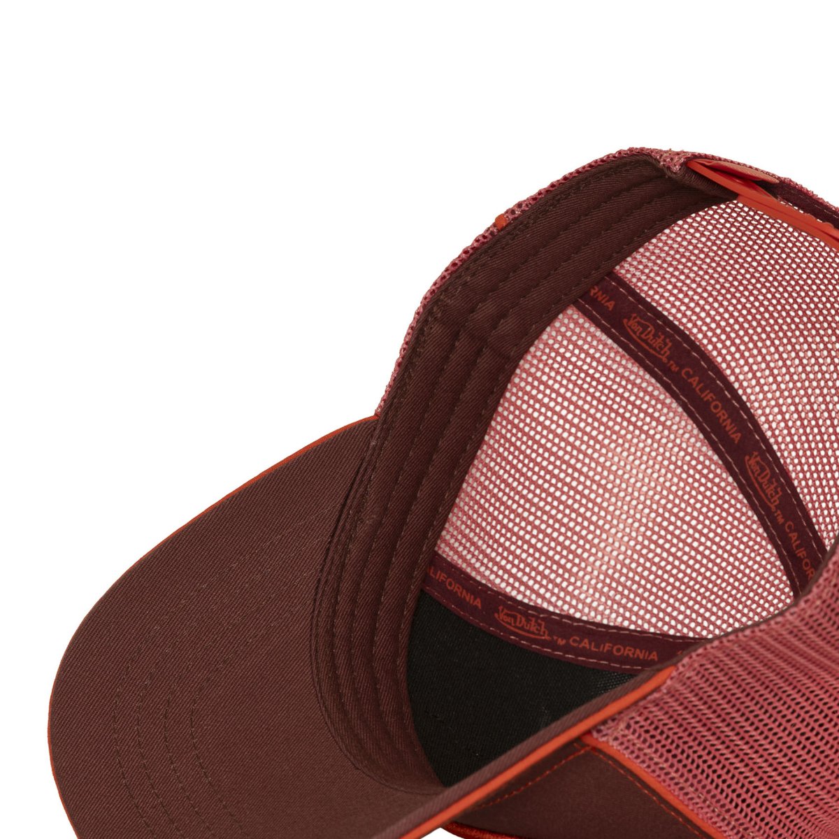 Casquette Trucker CORAIL bordeaux/orange/corail, VON DUTCH