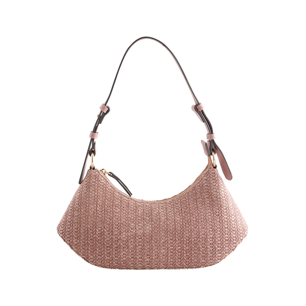 Sac porté épaule arrondi rose, NEXT