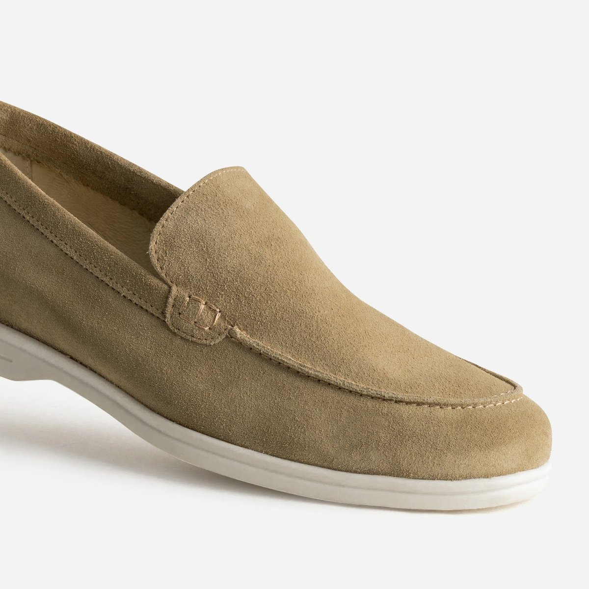Mocassin en cuir JULES beige clair, ERAM