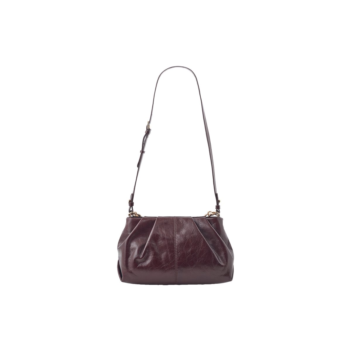Sac épaule cuir naturel SHARLY couleur unique, CAROLL