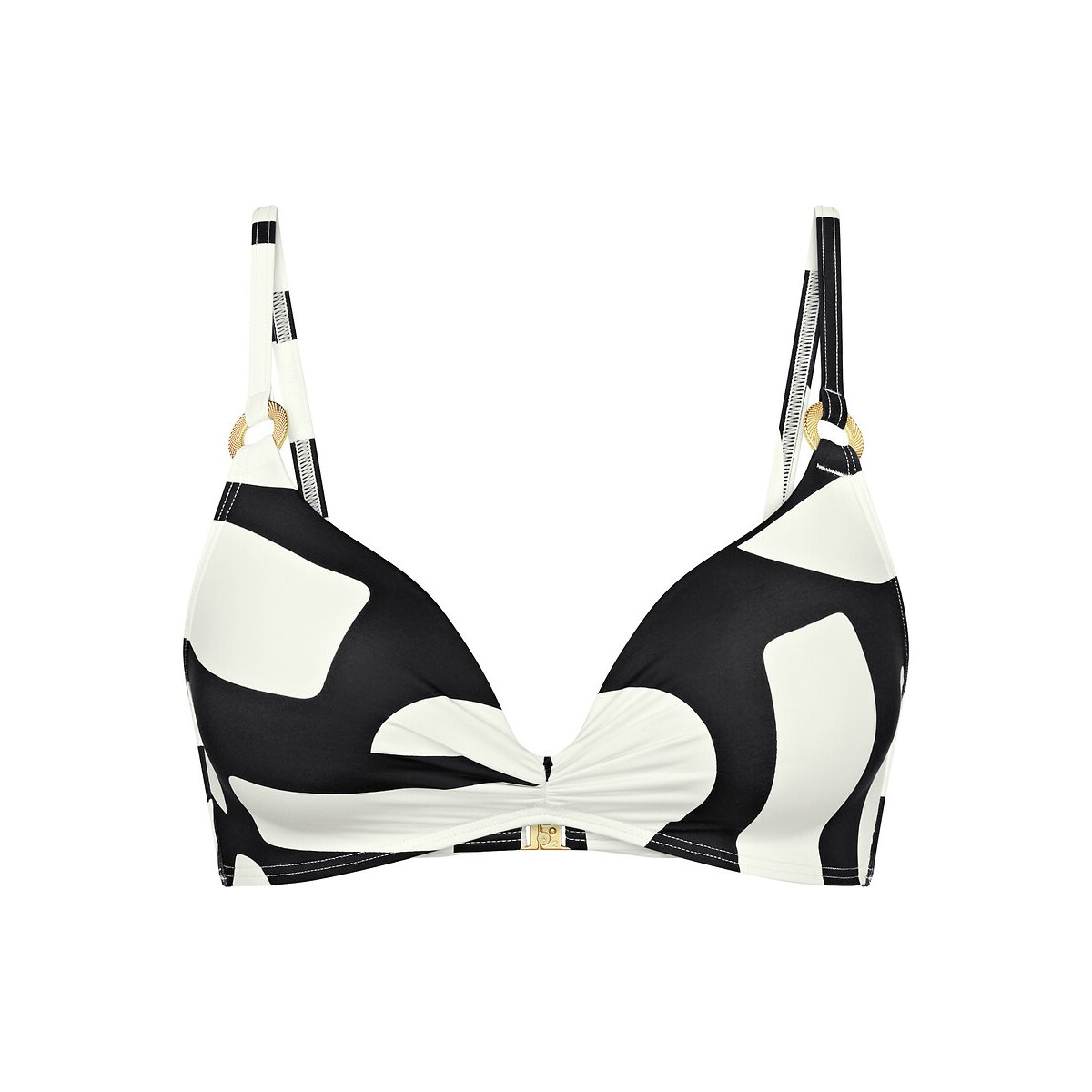 Summer Allure Bikini Top black/white, TRIUMPH