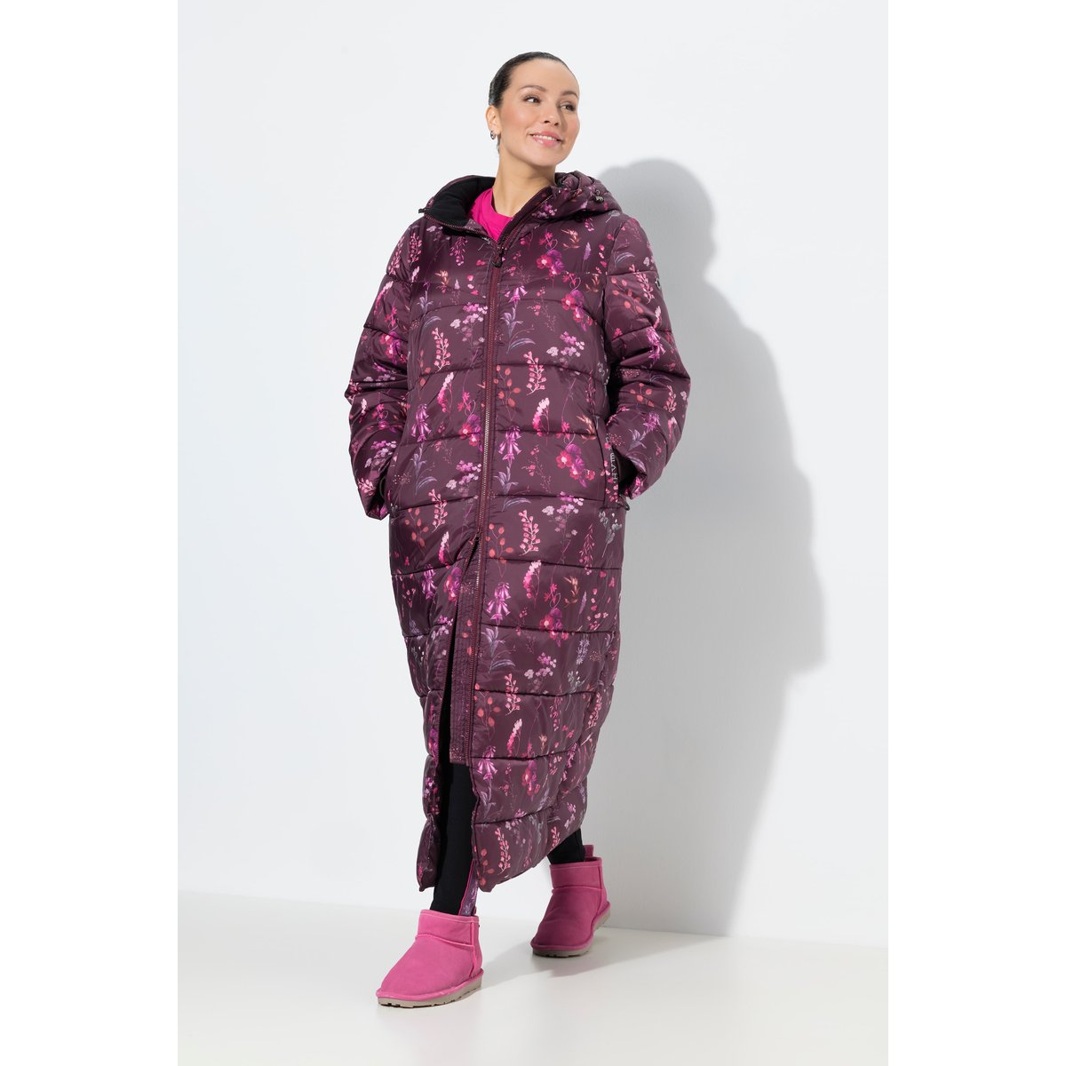Doudoune technique HYPRAR rouge raisin, ULLA POPKEN