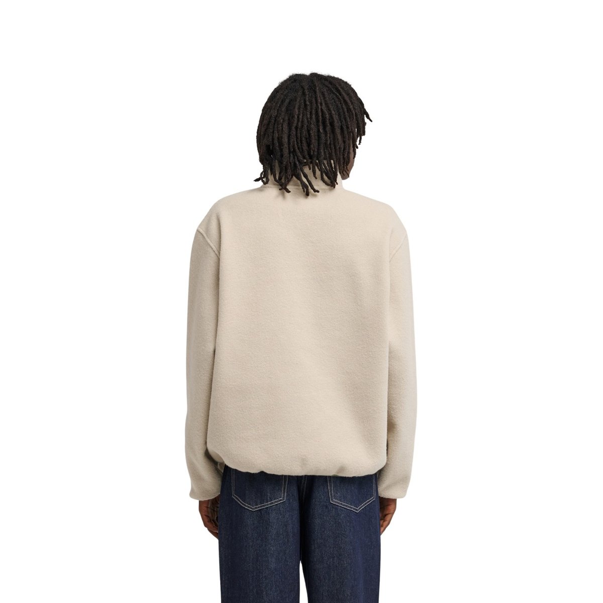 Veste en polaire SEFTON 1/4 beige oatmeal heather, ELEMENT