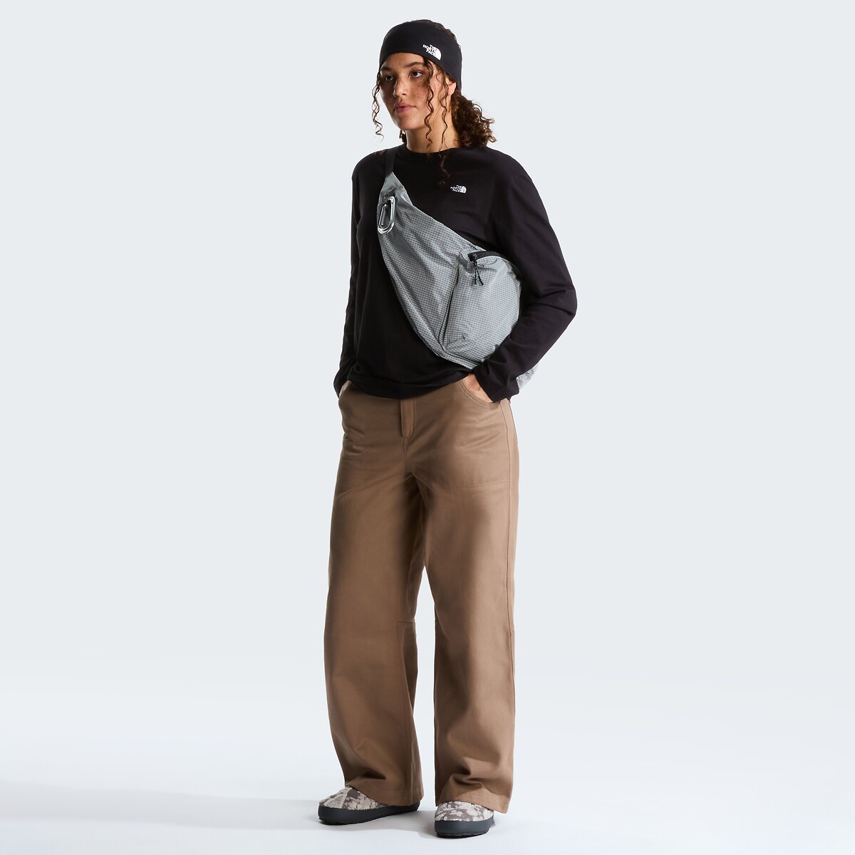 Simple Dome Long Sleeve T-Shirt black, THE NORTH FACE