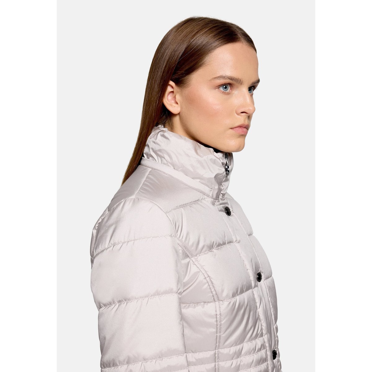 Veste outdoor à capuche amovible silver cloud, BETTY BARCLAY