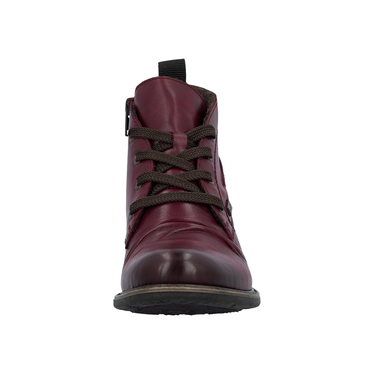 Bottine Cuir Odeon rouge, RIEKER