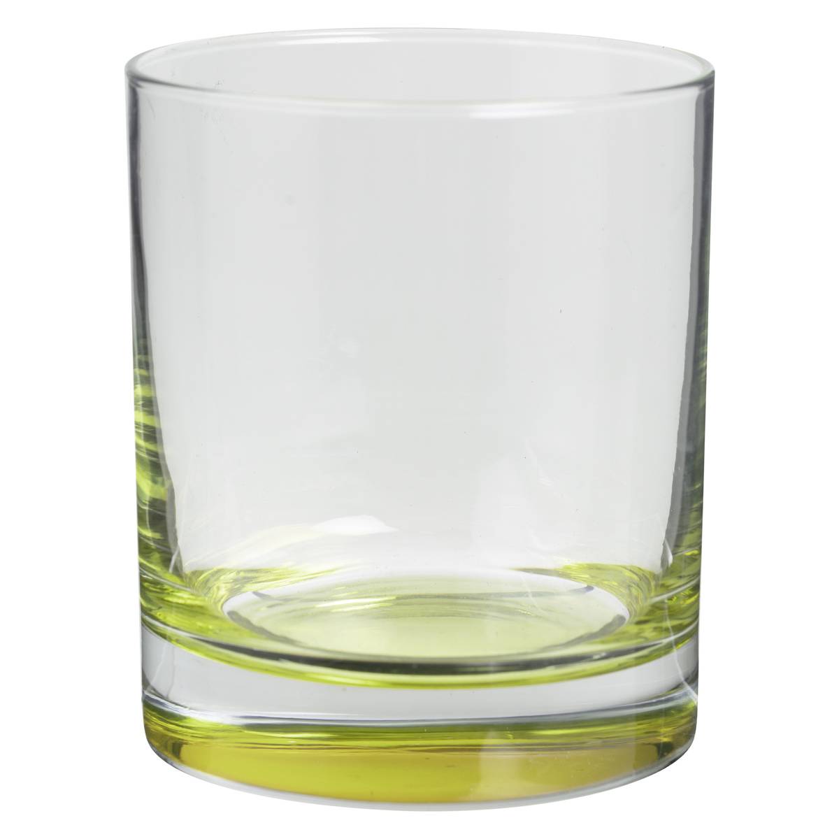 Lot de 6 verres bas en verre COLORI'EAU multicolore, SECRET DE GOURMET