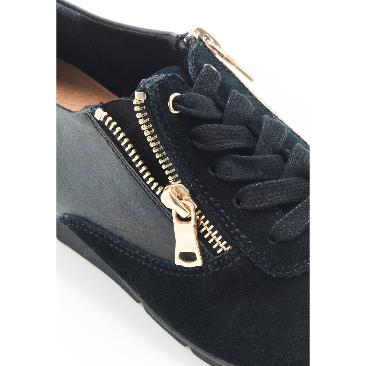 Derbies Amortyl à double glissière noir, DAMART