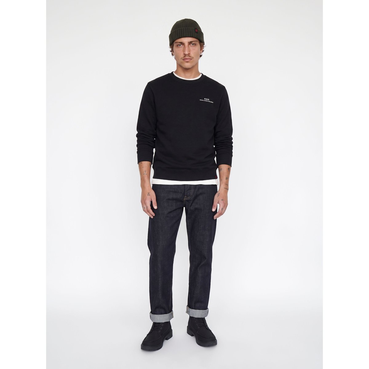 Sweat-Shirt noire - black, JACK & JONES