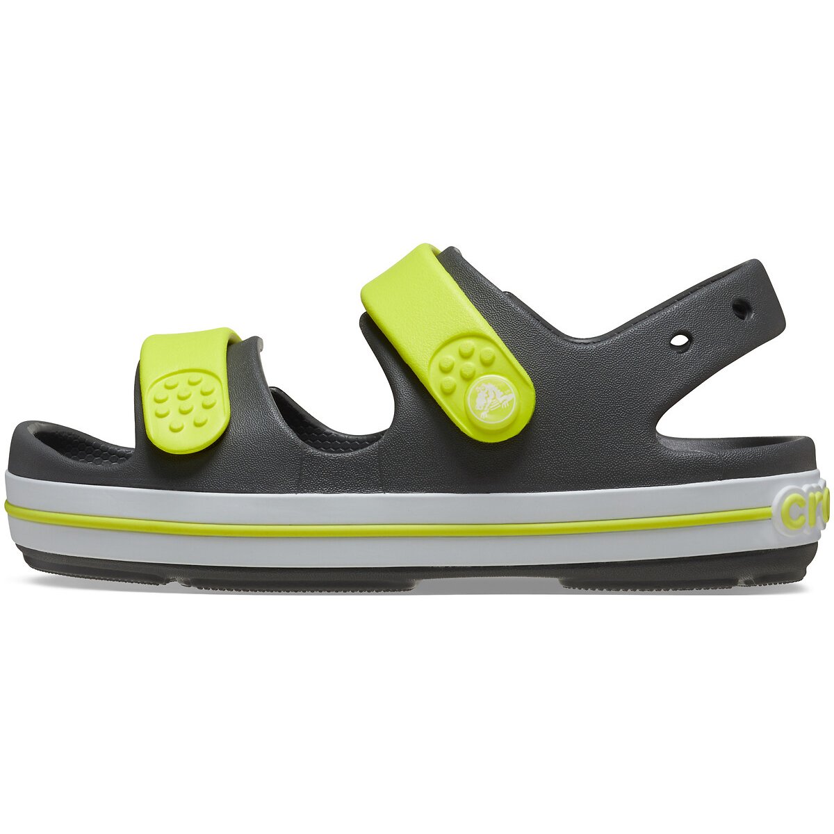 Sandales Crocband cruiser K  gris/vert, CROCS