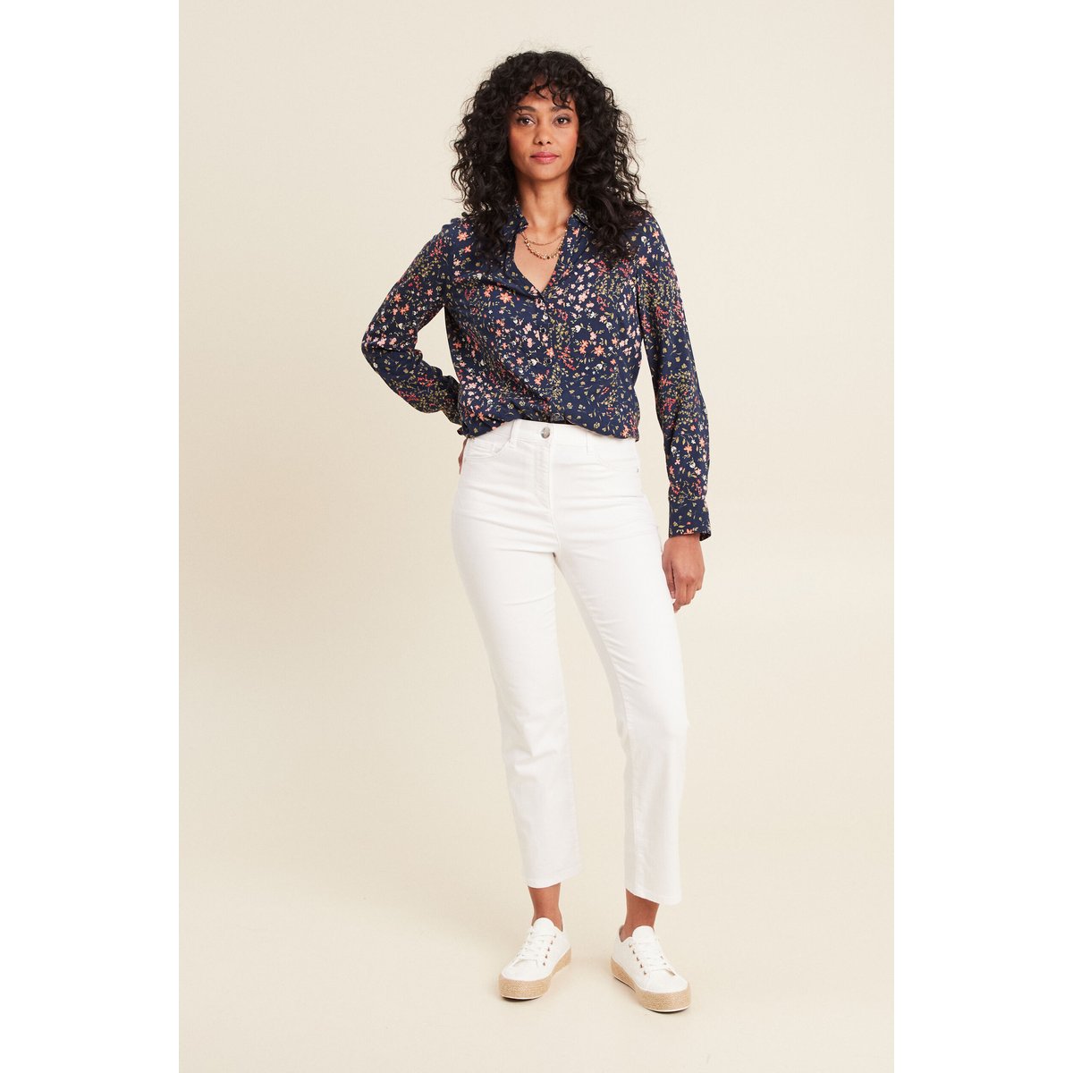 Chemise manches longues bleu marine, BREAL