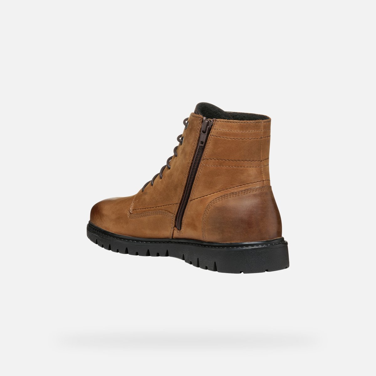 Bottines U GHIACCIAIO brun foncé, GEOX