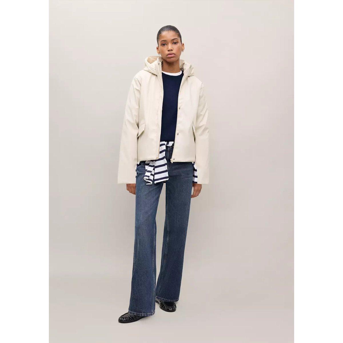 Ciré intérieur matelassé beige, MANGO TEEN