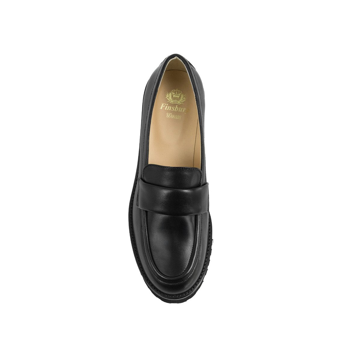Mocassins ADELE noir, FINSBURY