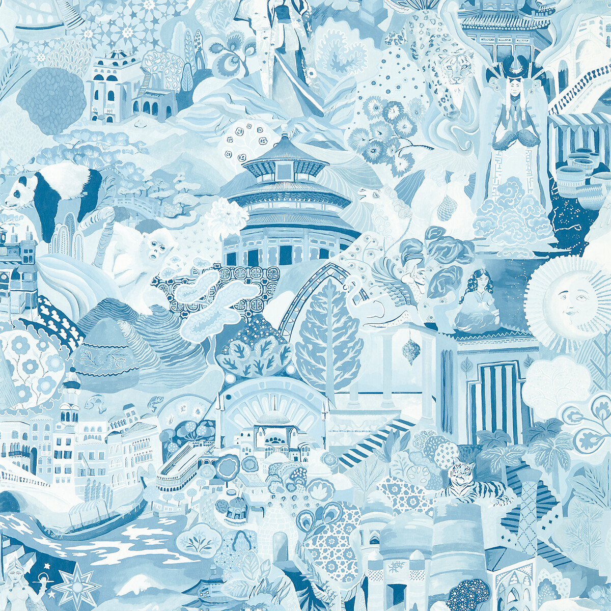 Journey of Discovery Wallpaper wild water, HARLEQUIN
