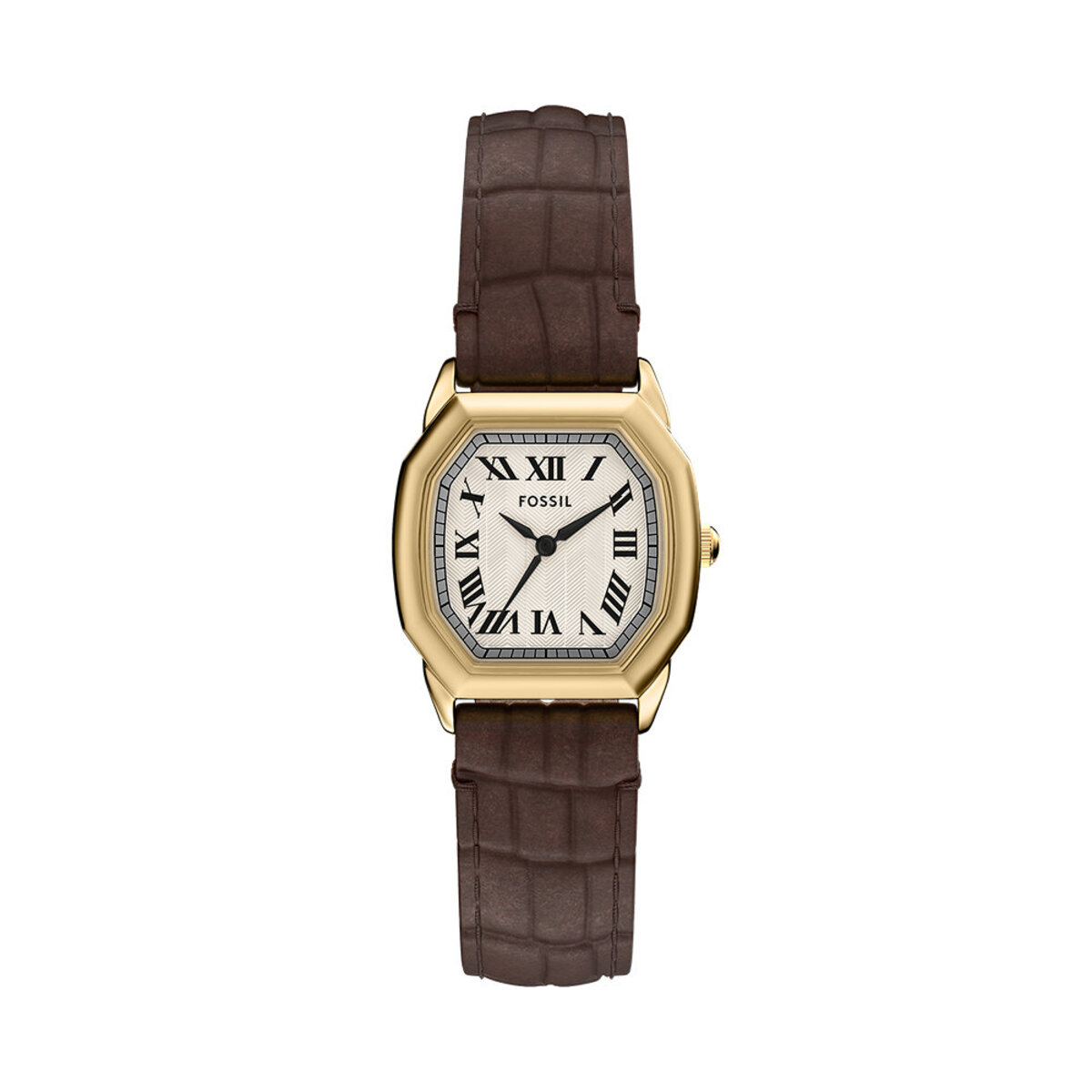 Montre Analogique  HARLOW argenté beige marron, FOSSIL
