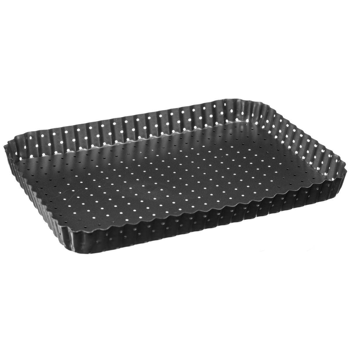 Moule rectangulaire à fond perforé FONDS AMOVIBLES gris, 5FIVE SIMPLY SMART
