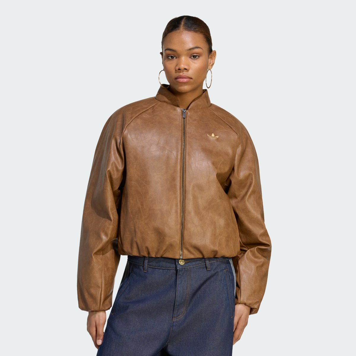 Veste Cropped Sst Veste Cropped Sst brown desert, adidas Originals