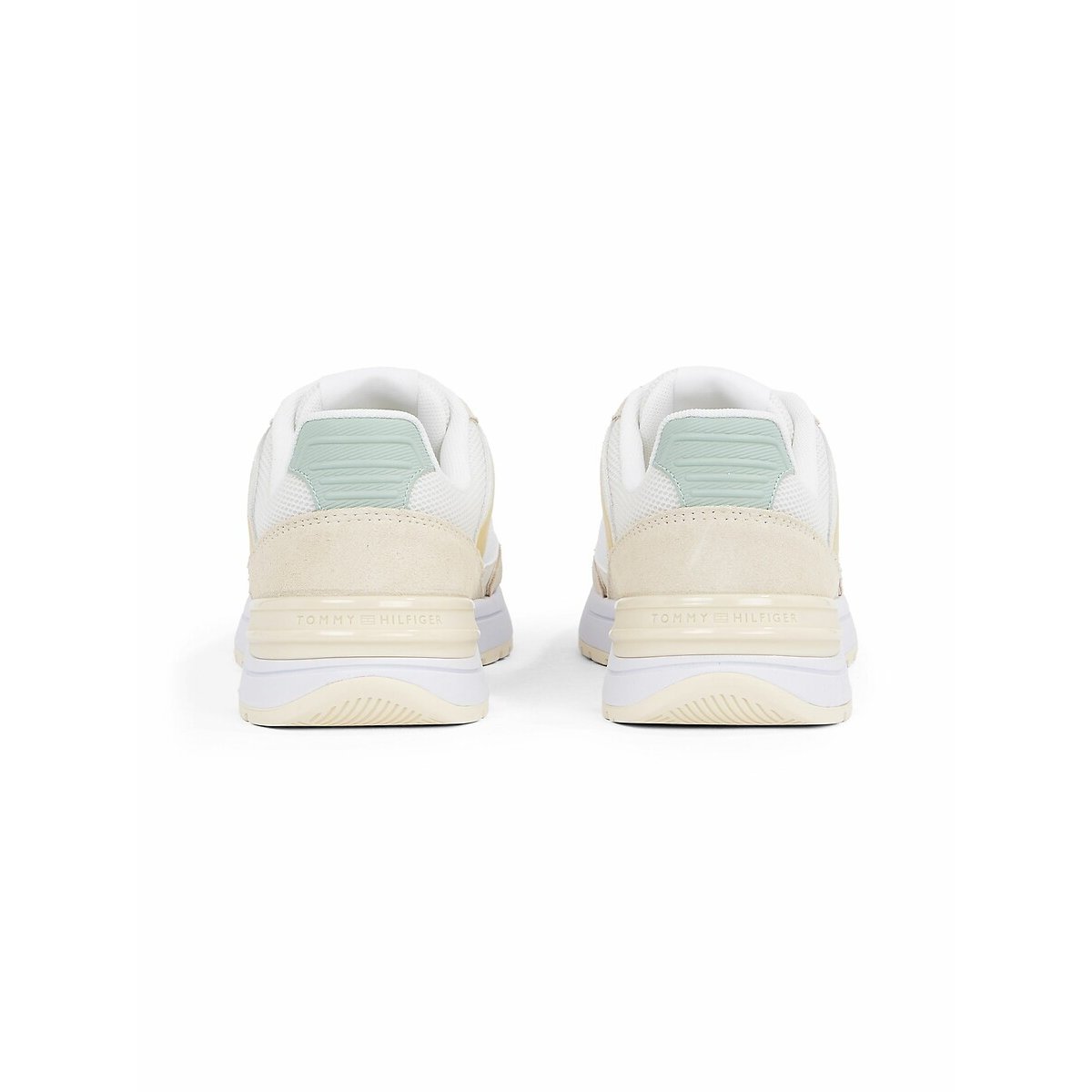 Sneakers in polyester beige , TOMMY HILFIGER