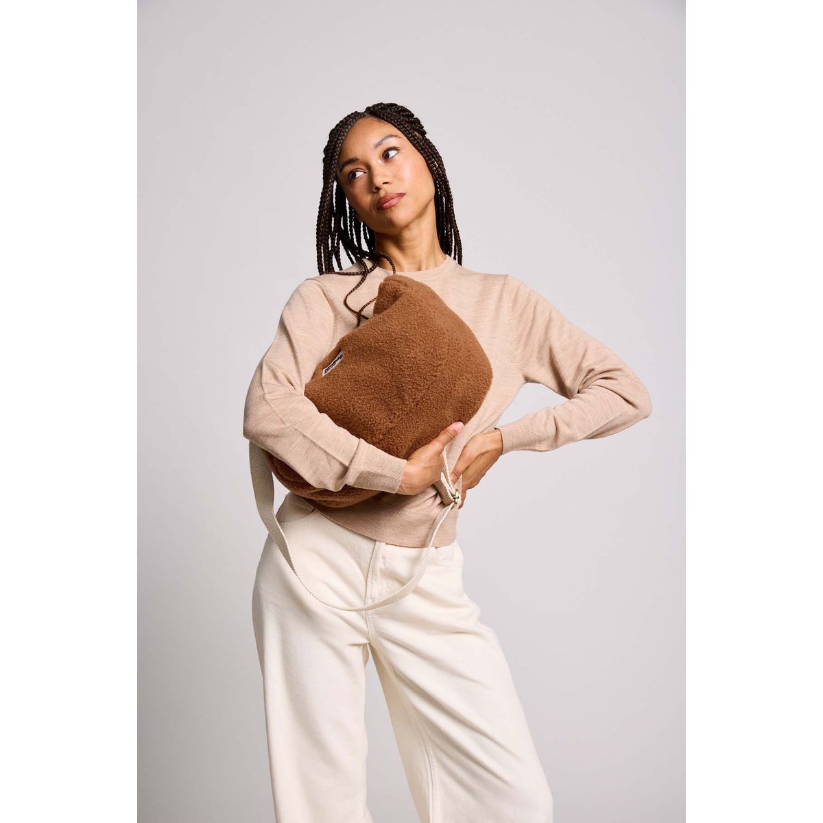 Sac ROSA brun, HINDBAG