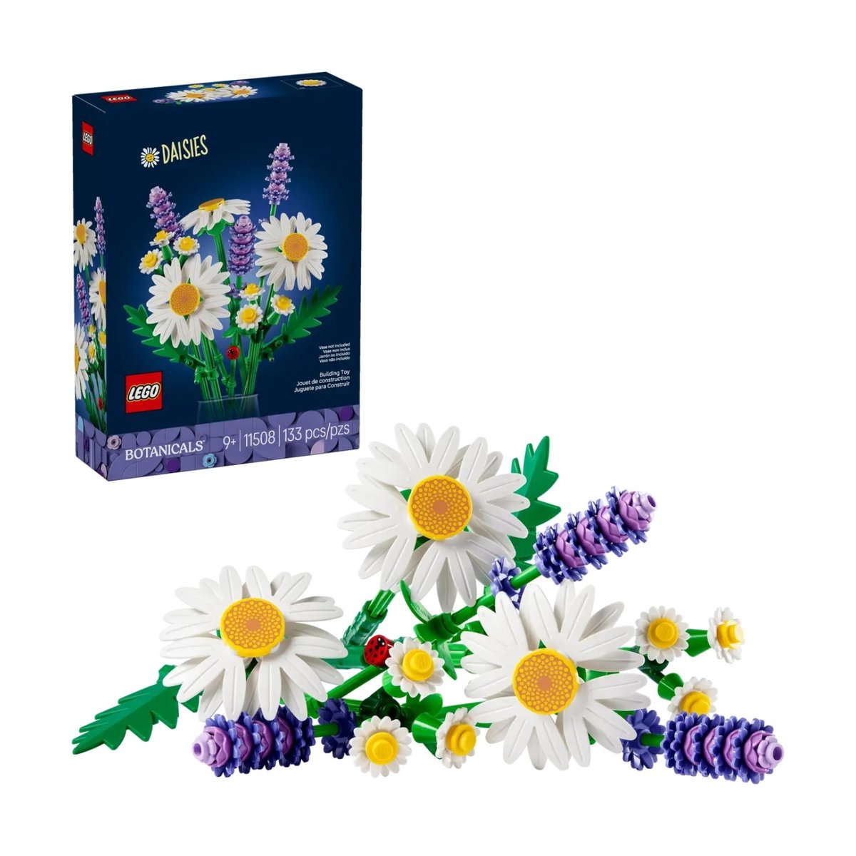 The Botanical Collection Marguerites multicolore, LEGO