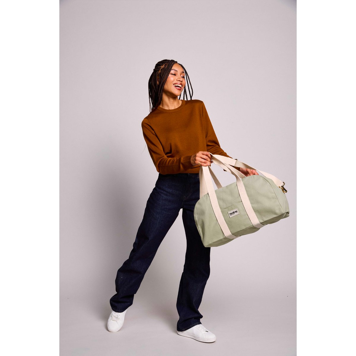 Sac bowling CHARLIE vert argile, HINDBAG
