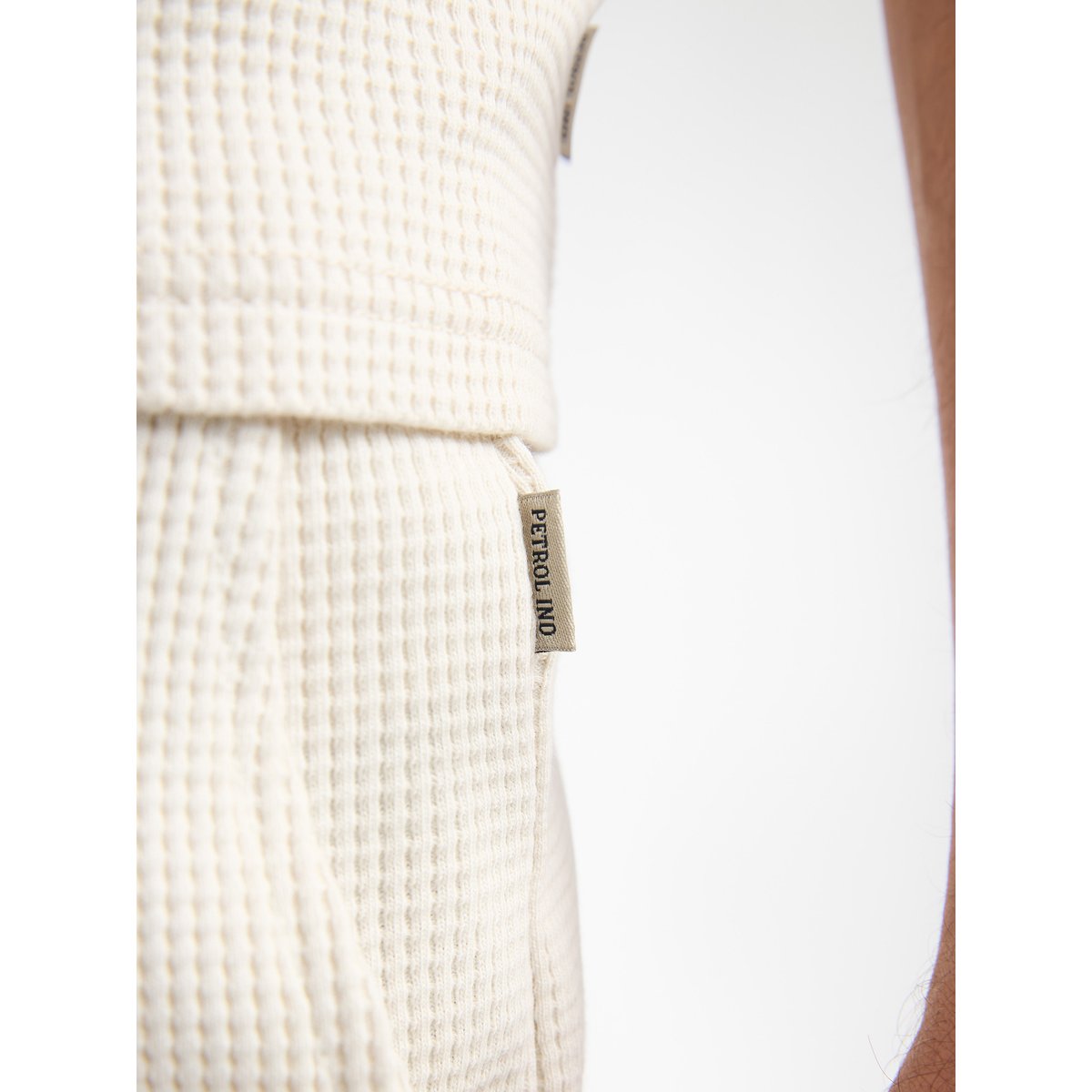 Short de jogging amanecer blanc seashell, PETROL INDUSTRIES