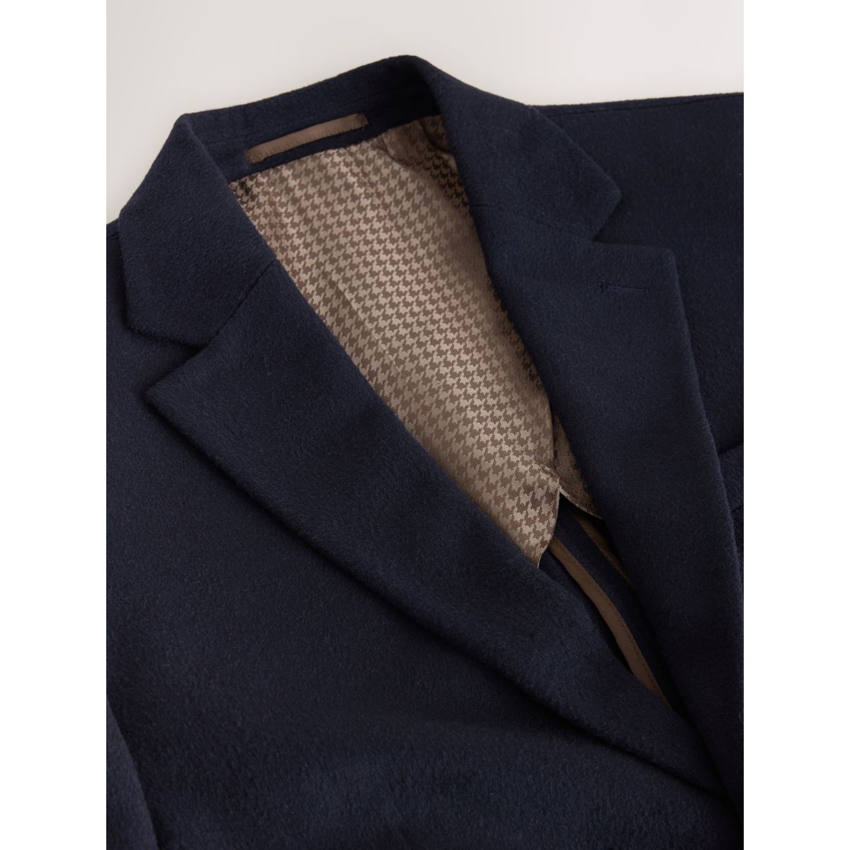 Blazer standard doux en laine majoritaire bleu marine, NEXT