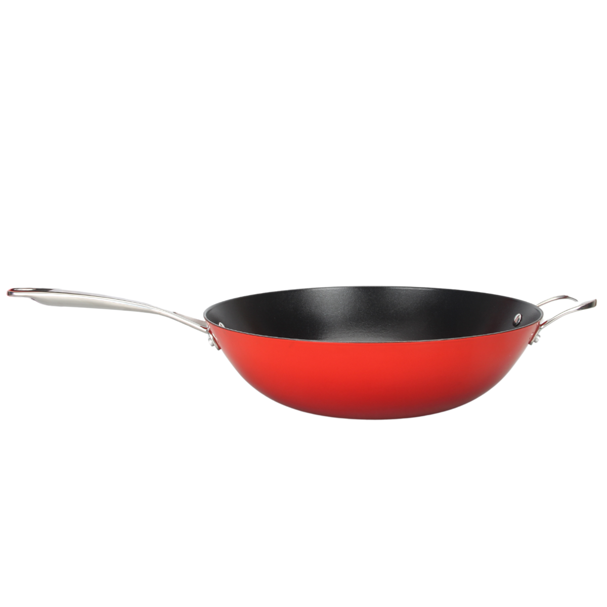 Wok 32cm - "Red AirIron" noir, LAGUIOLE CUISSON