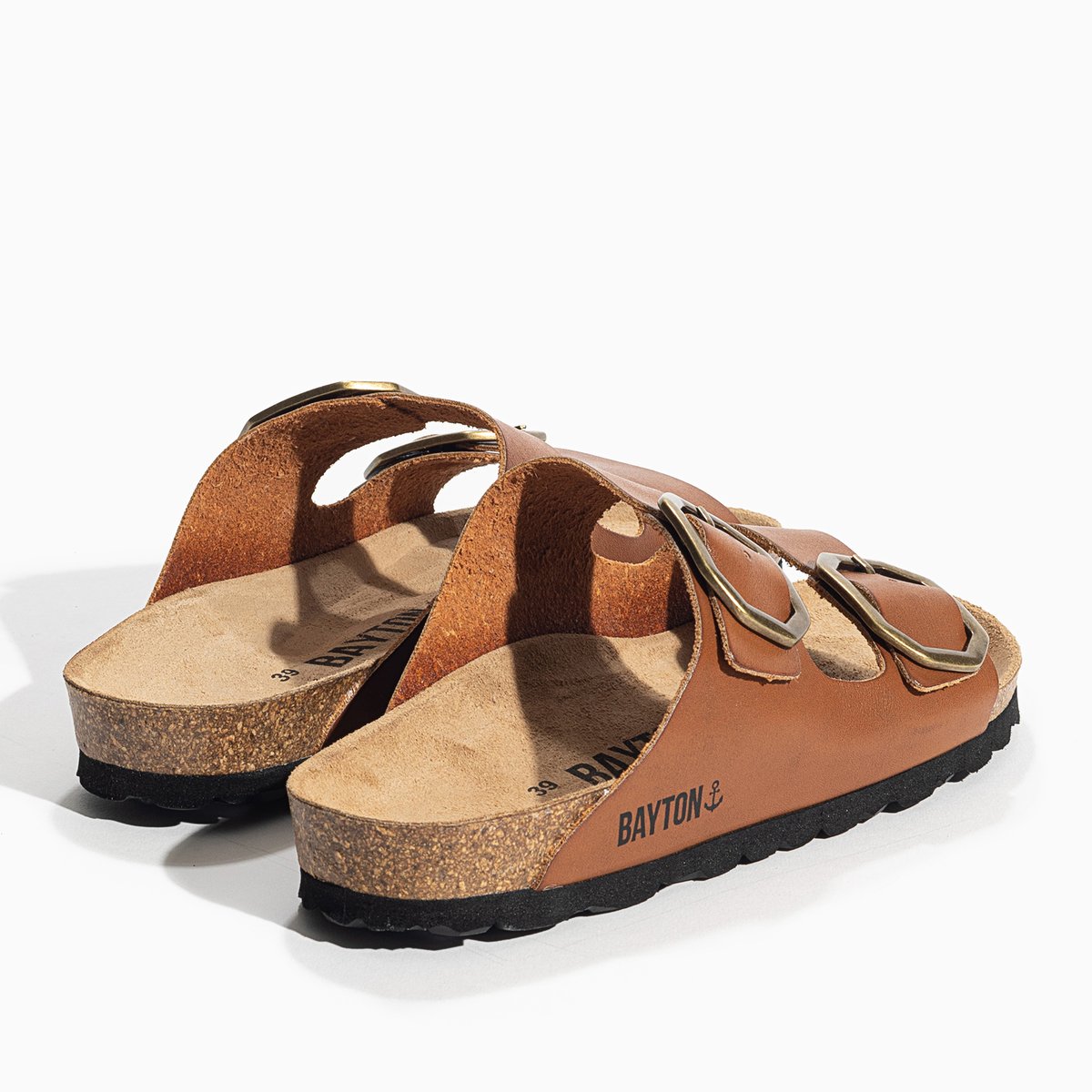Sandales ALICANTE camel, BAYTON