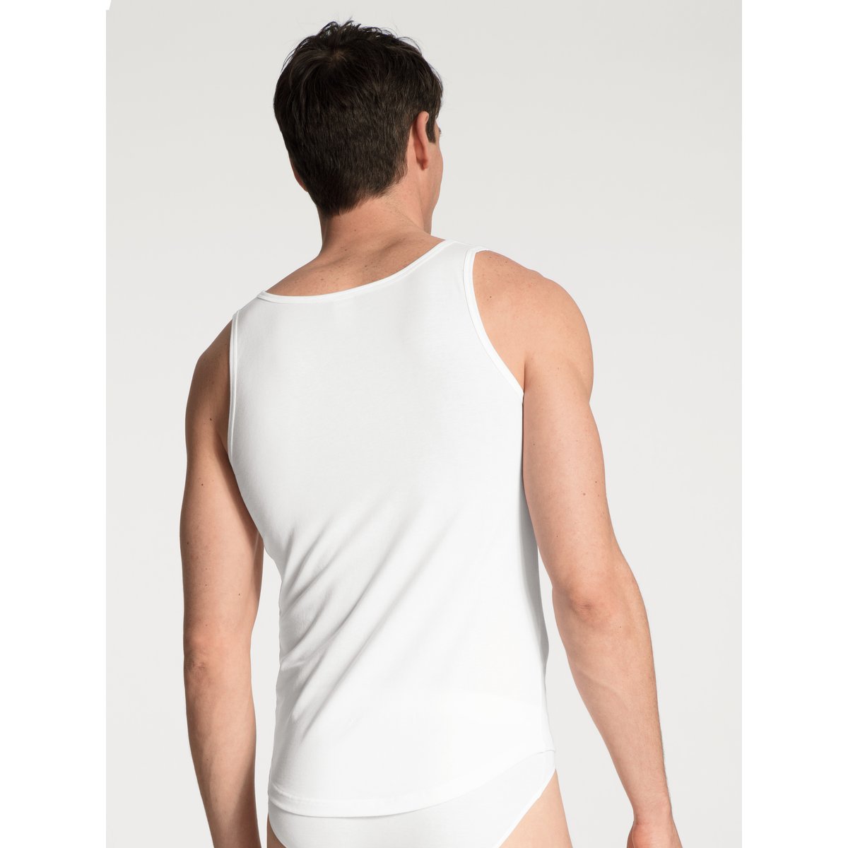 Debadeur sans manches Coton EVOLUTION blanc, CALIDA