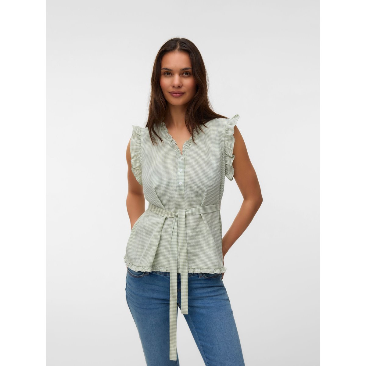 Blouse verte - jade green, MAMA LICIOUS