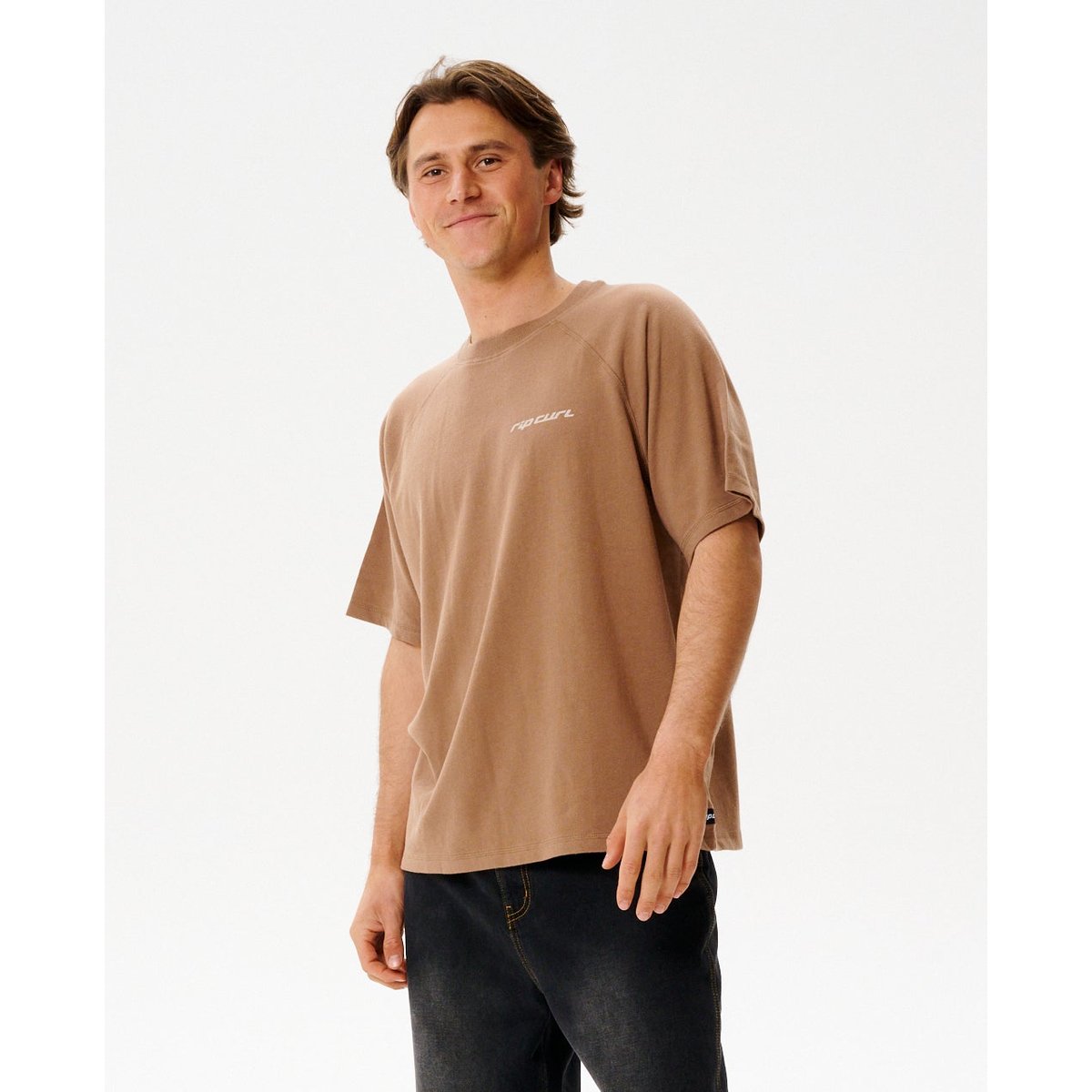 T-shirt à manches courtes Inner VISIONS Flogged moka, RIP CURL