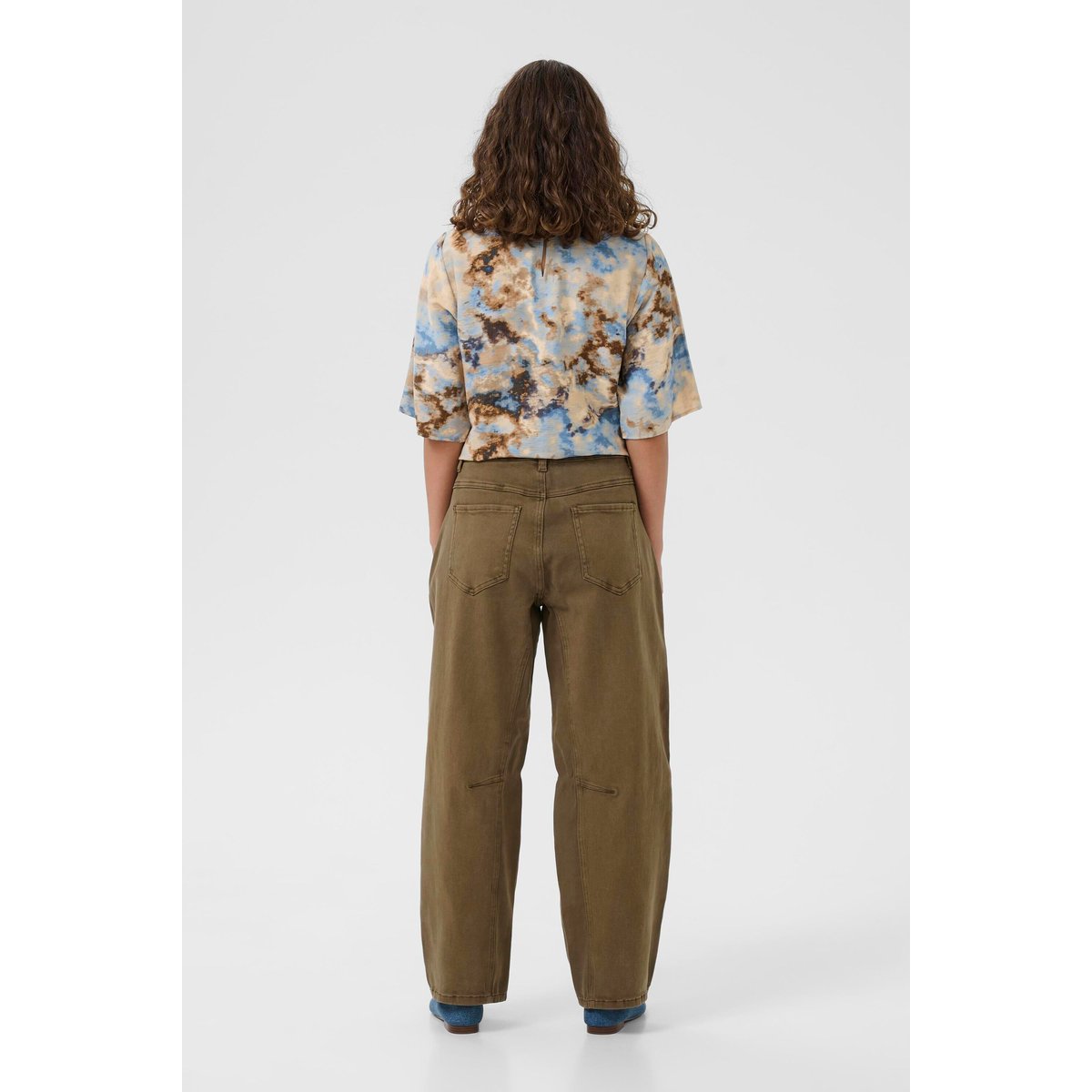 Pantalon casual gris cub, CULTURE
