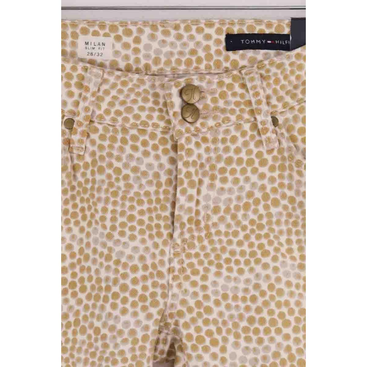 Jean slim - Très Bon État beige, TOMMY HILFIGER