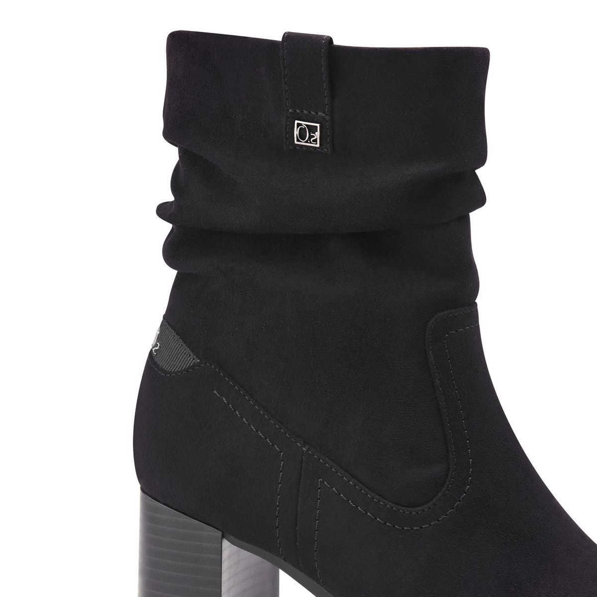 Bottine talon bloc noir, S.OLIVER