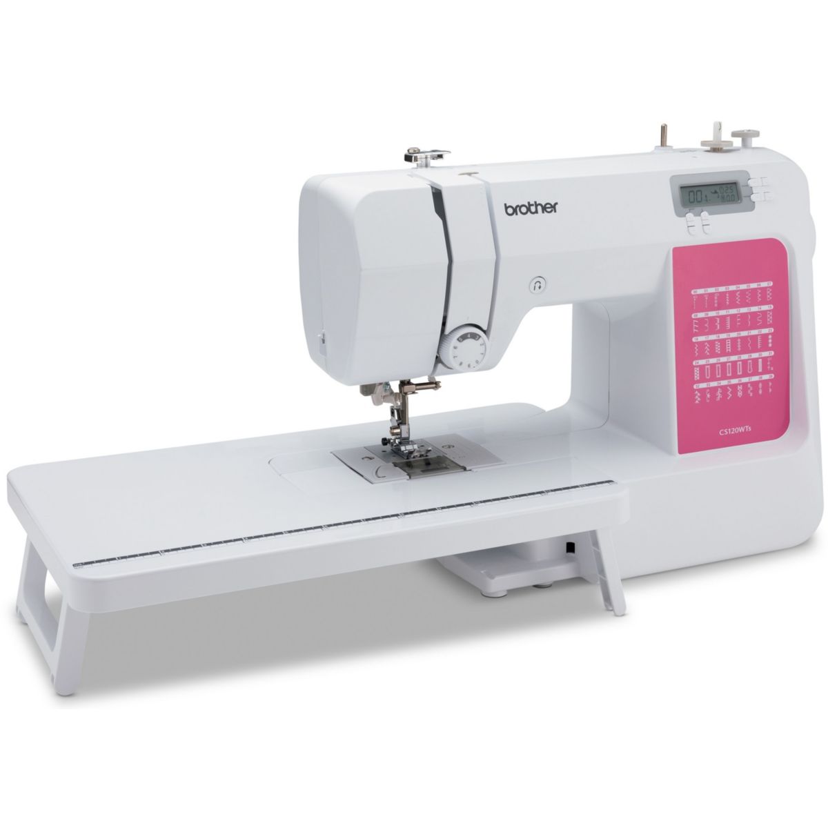 Machine à coudre CS120WTs couleur unique, BROTHER