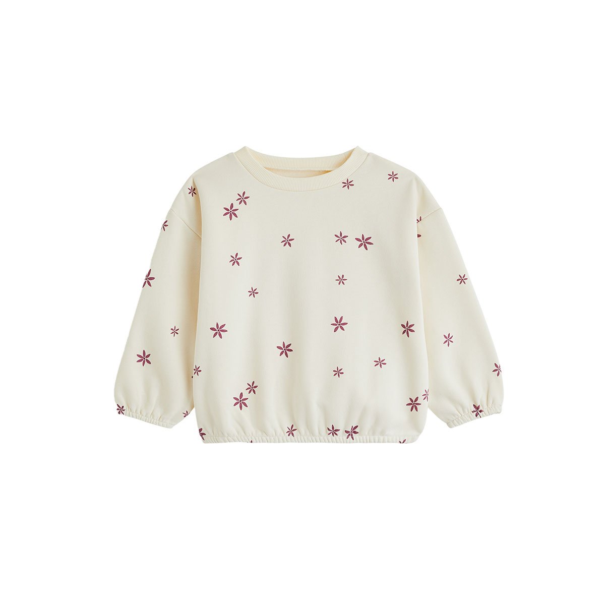 Sweat en molleton Misti vanille, PETIT BEGUIN