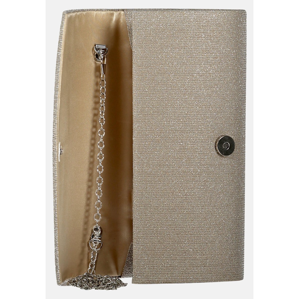 Sac façon pochette à fronce gold, VERA MONT