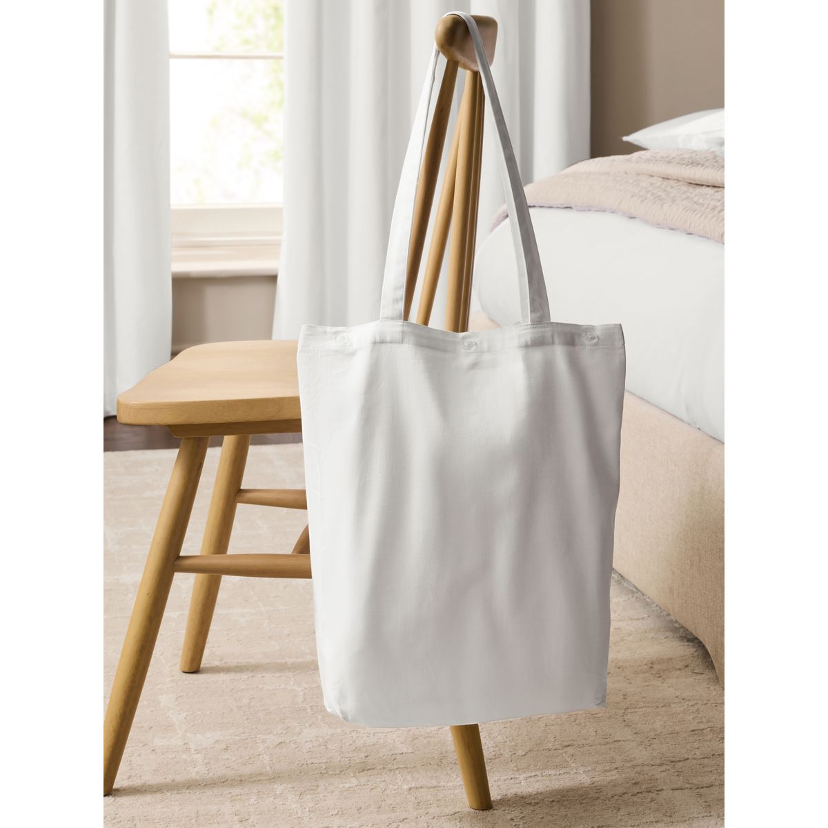 Rideaux occultants/isolants en satin premium blanc, NEXT