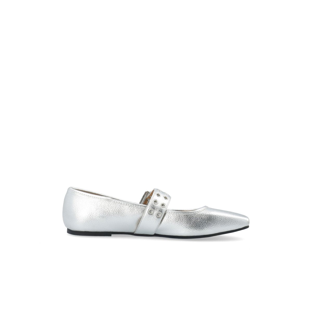 Chaussures Mary Jane silver, BIANCO