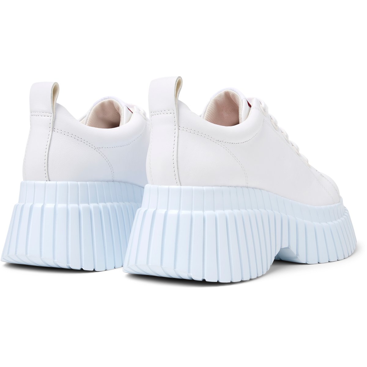 Derbies Pix BCN cuir blanc naturel, CAMPER