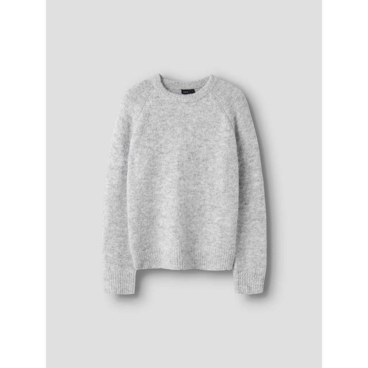 Pull En Maille gris - light grey melange1, NAME IT