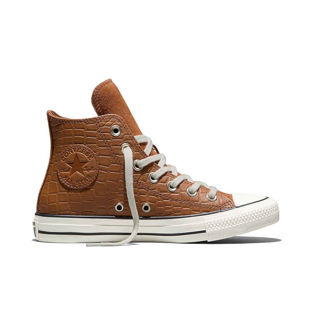 Chuck Taylor All Star Animal Croc Trainers cognac, CONVERSE