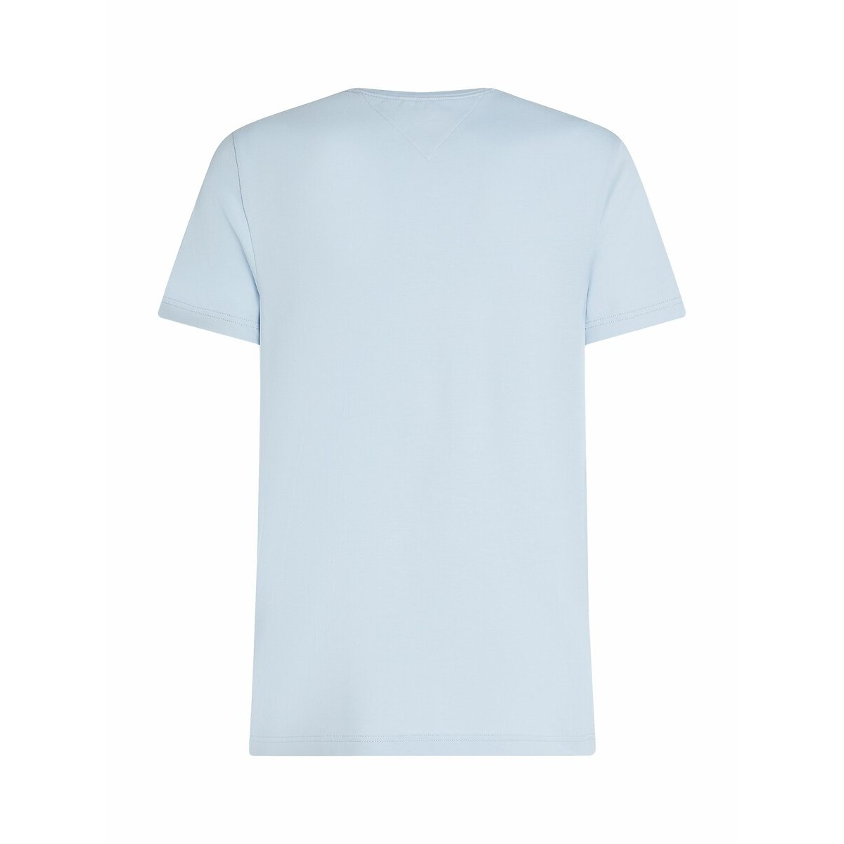 T-shirt slim stretch bleu pâle, TOMMY HILFIGER