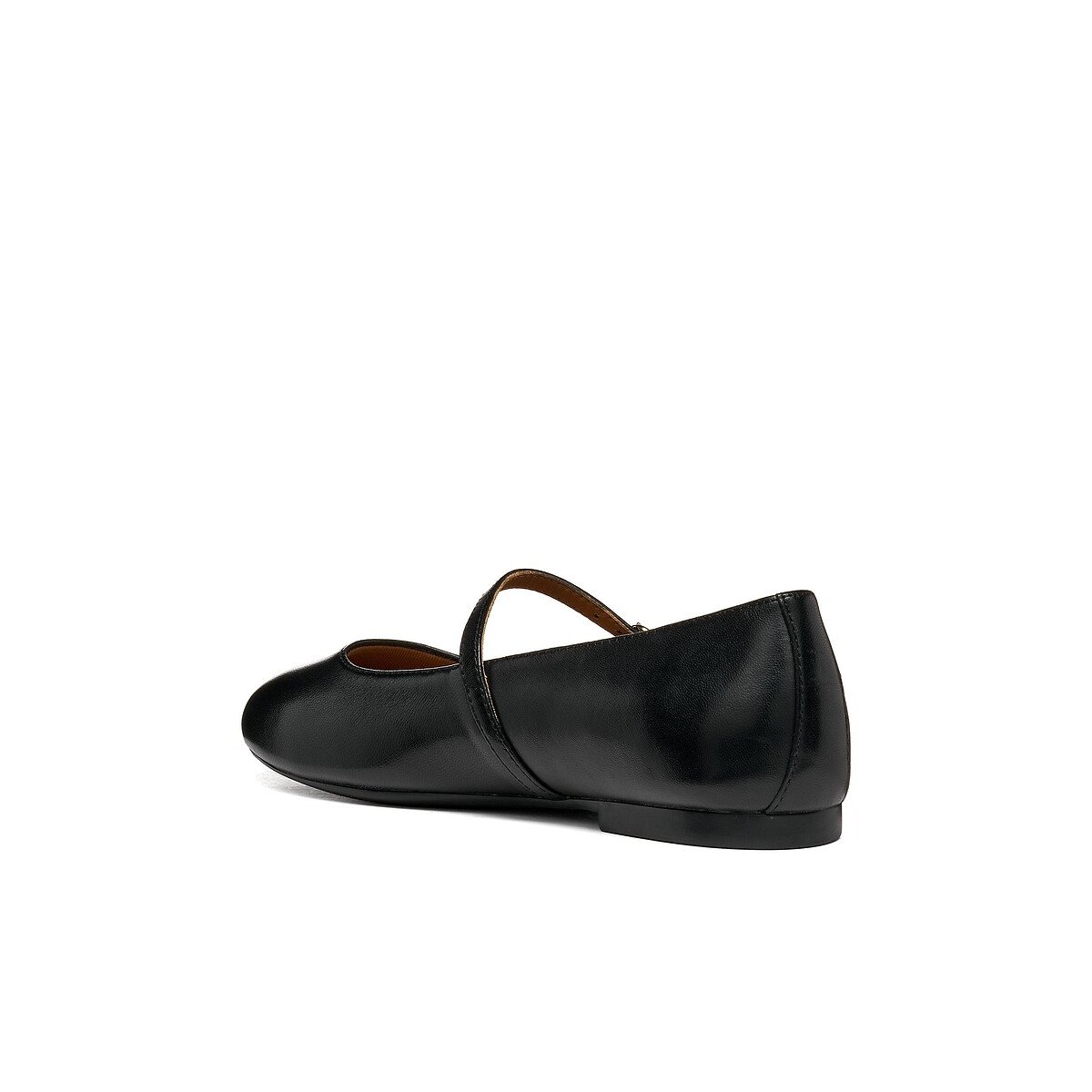 Bailarinas de piel Palmaria negro, GEOX